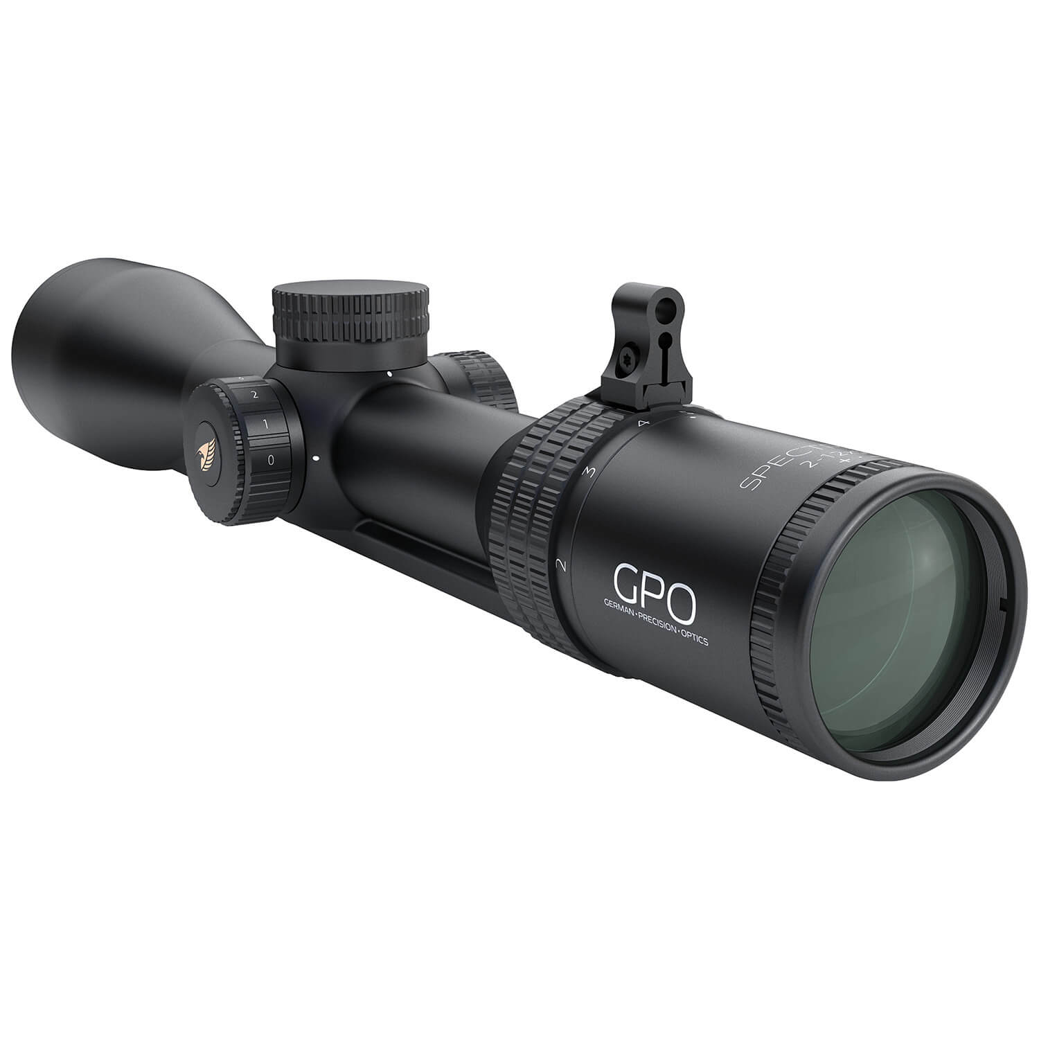 GPO Zielfernrohr Spectra 6x 2-12x50i mit Schiene - Jagdausrüstung