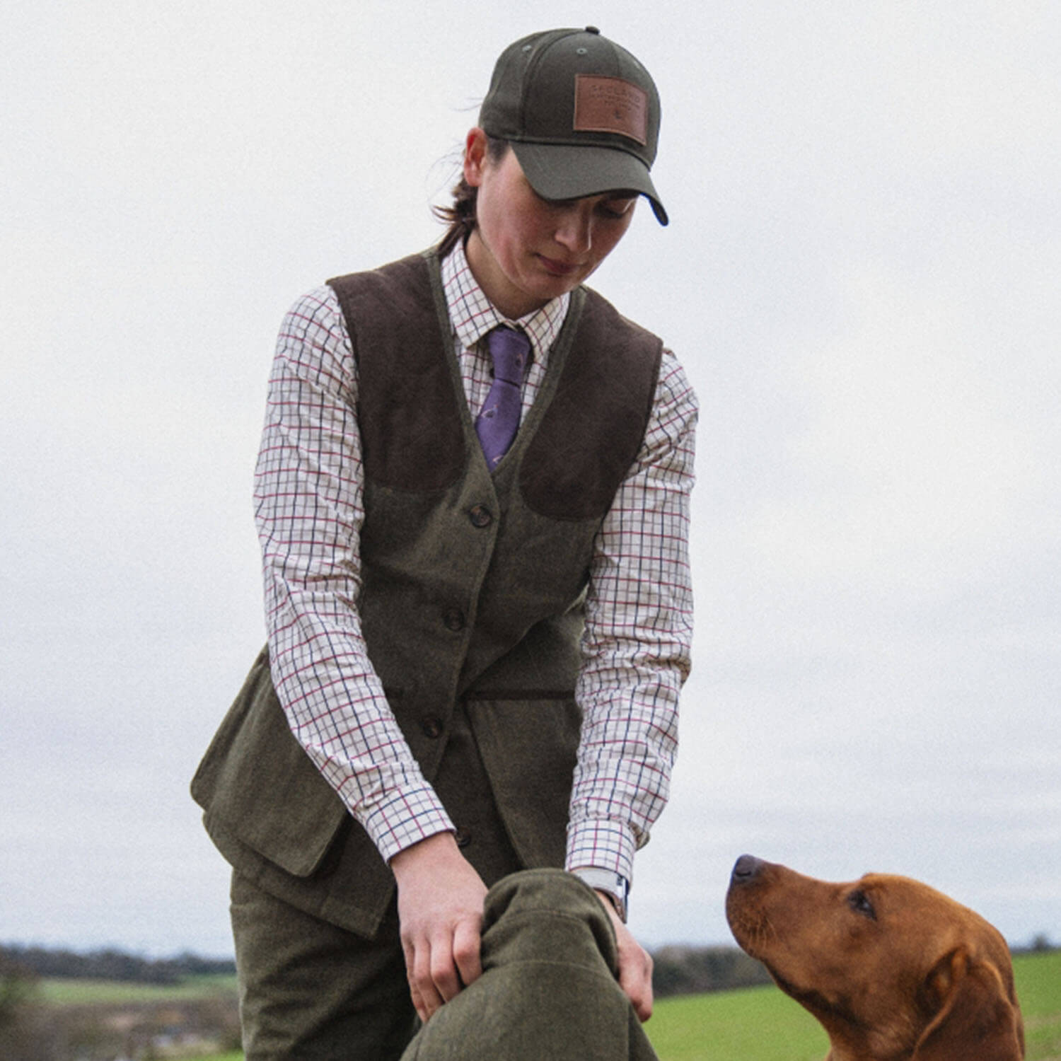  Seeland Camicia da donna Kerry (Cabernet/Blue Check)