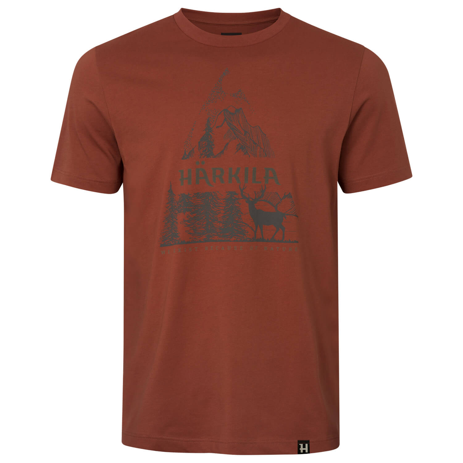 Härkila T-Shirt Nature (Autumn Orange) - Shirts