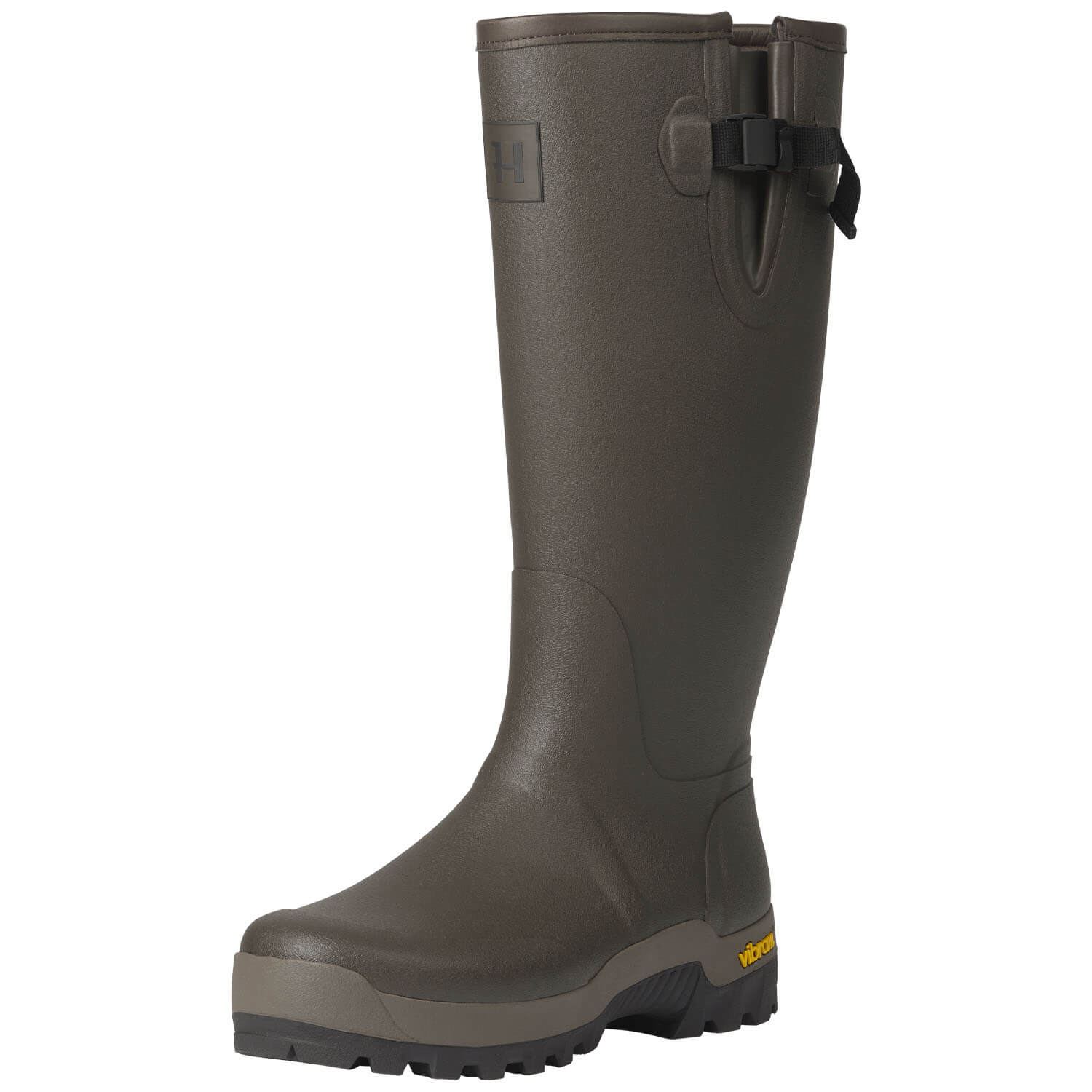  Härkila Stivali di gomma Forester Gusset (verde salice scuro) - Scarpe e stivali