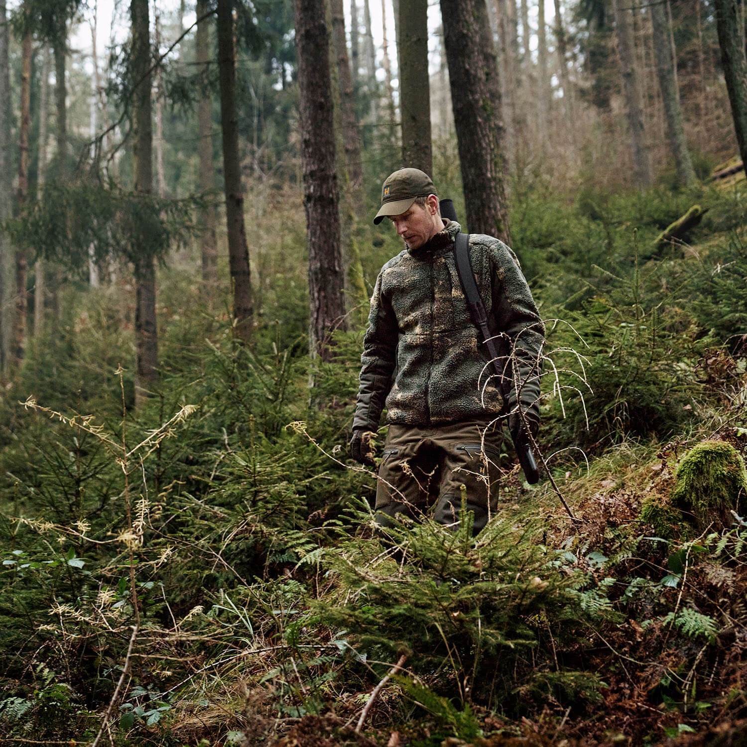  Härkila giacca in fibra di pelo Tyst Camo isolante (AXIS MSP)