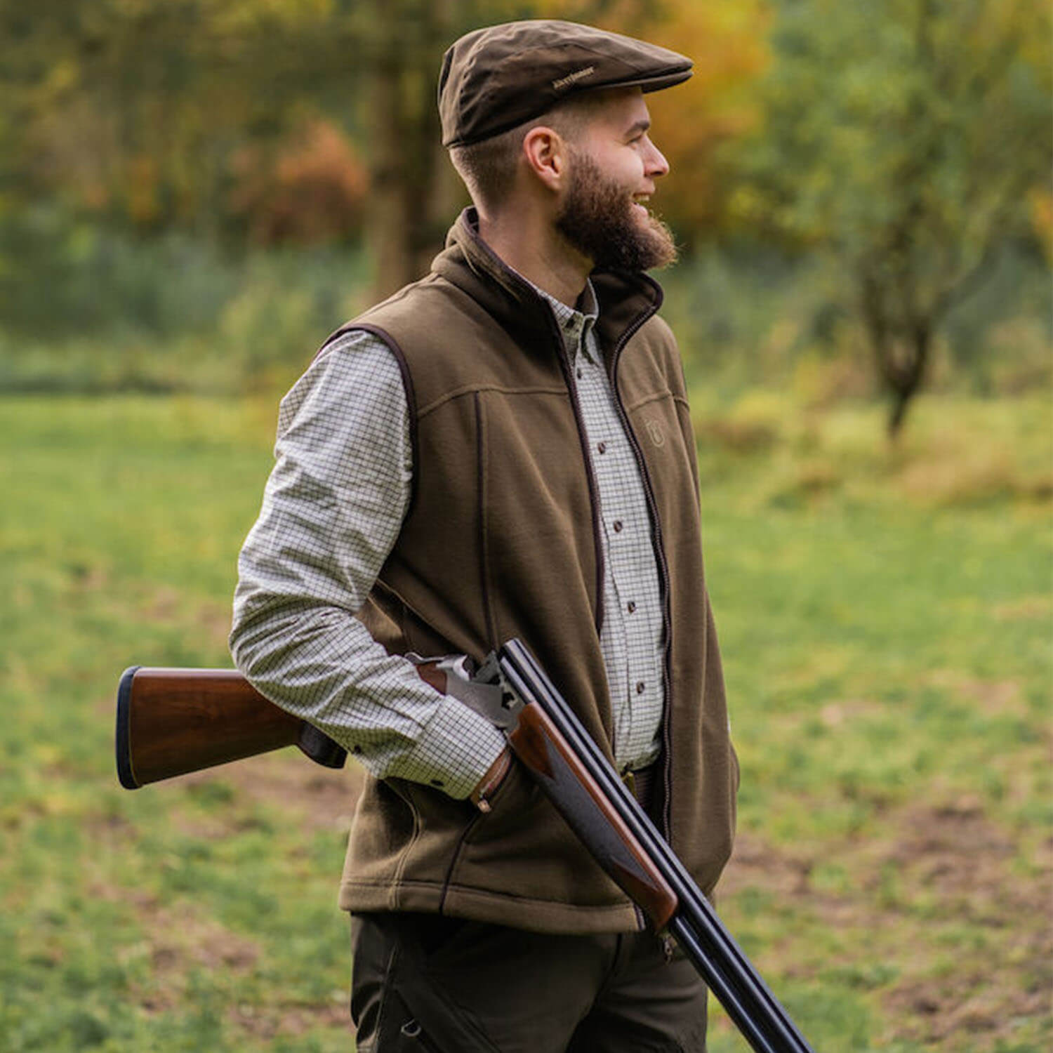  Deerhunter Gilet in pile Eagle (verde asfalto)