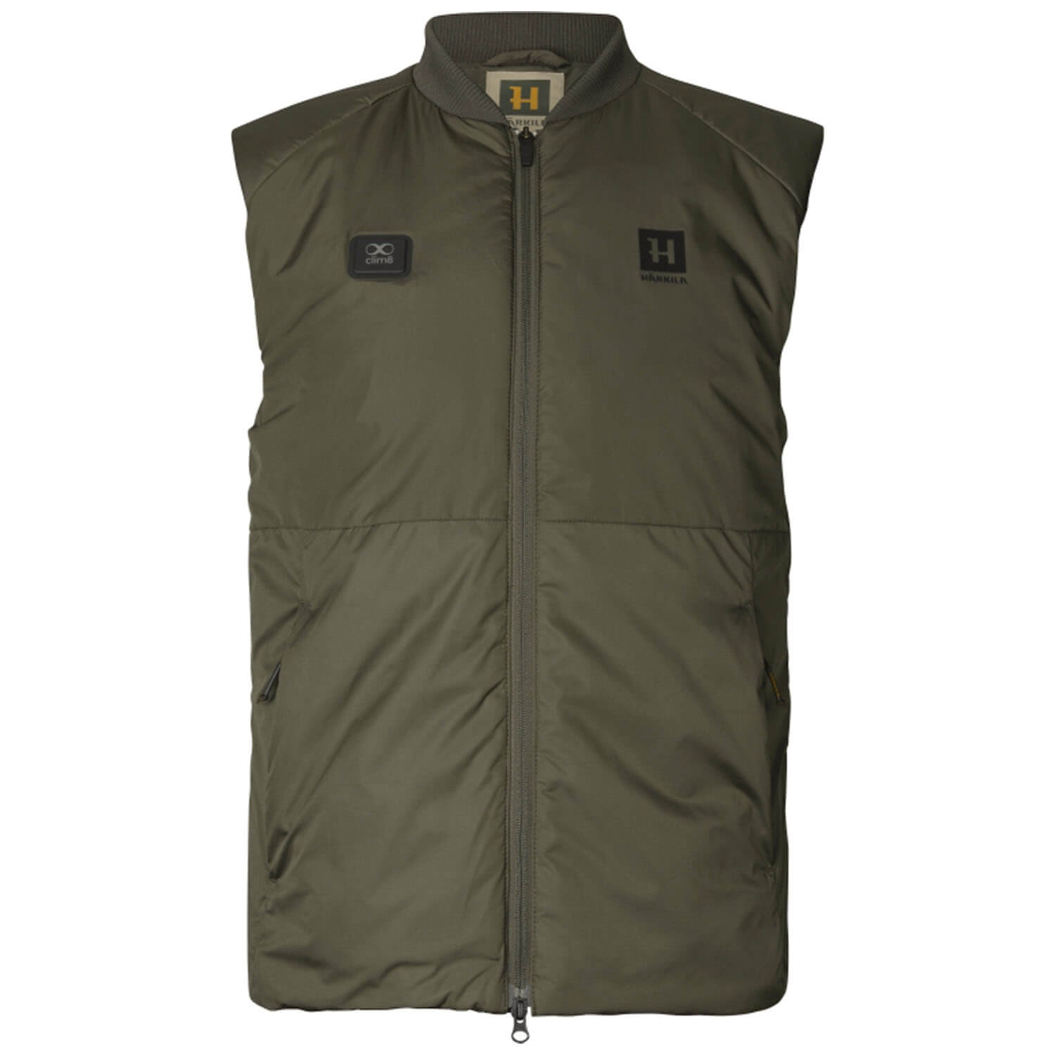  Härkila Gilet riscaldante Clim8 Base (verde salice) - Abbigliamento riscaldato