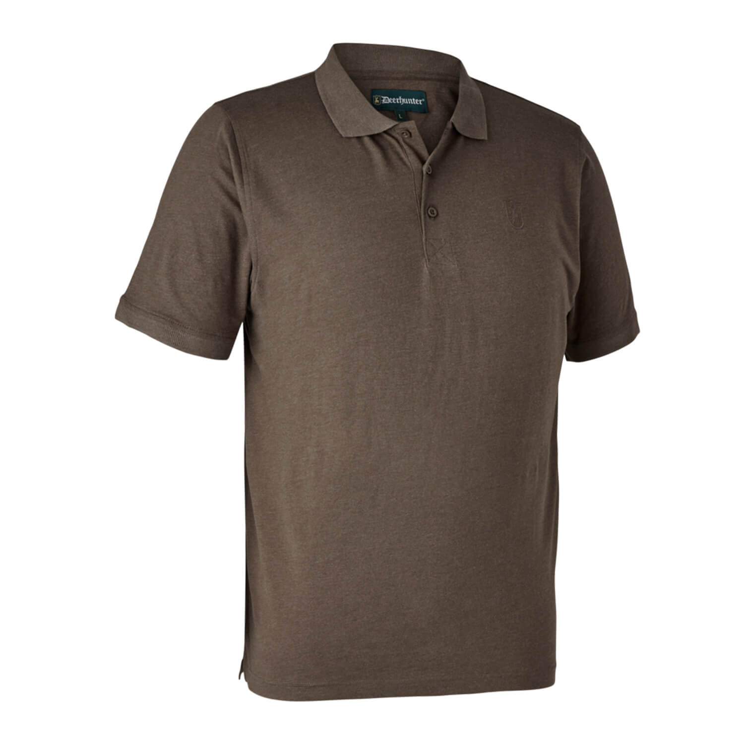  Deerhunter Polo Gunnar (Marrone melange) - Camicie