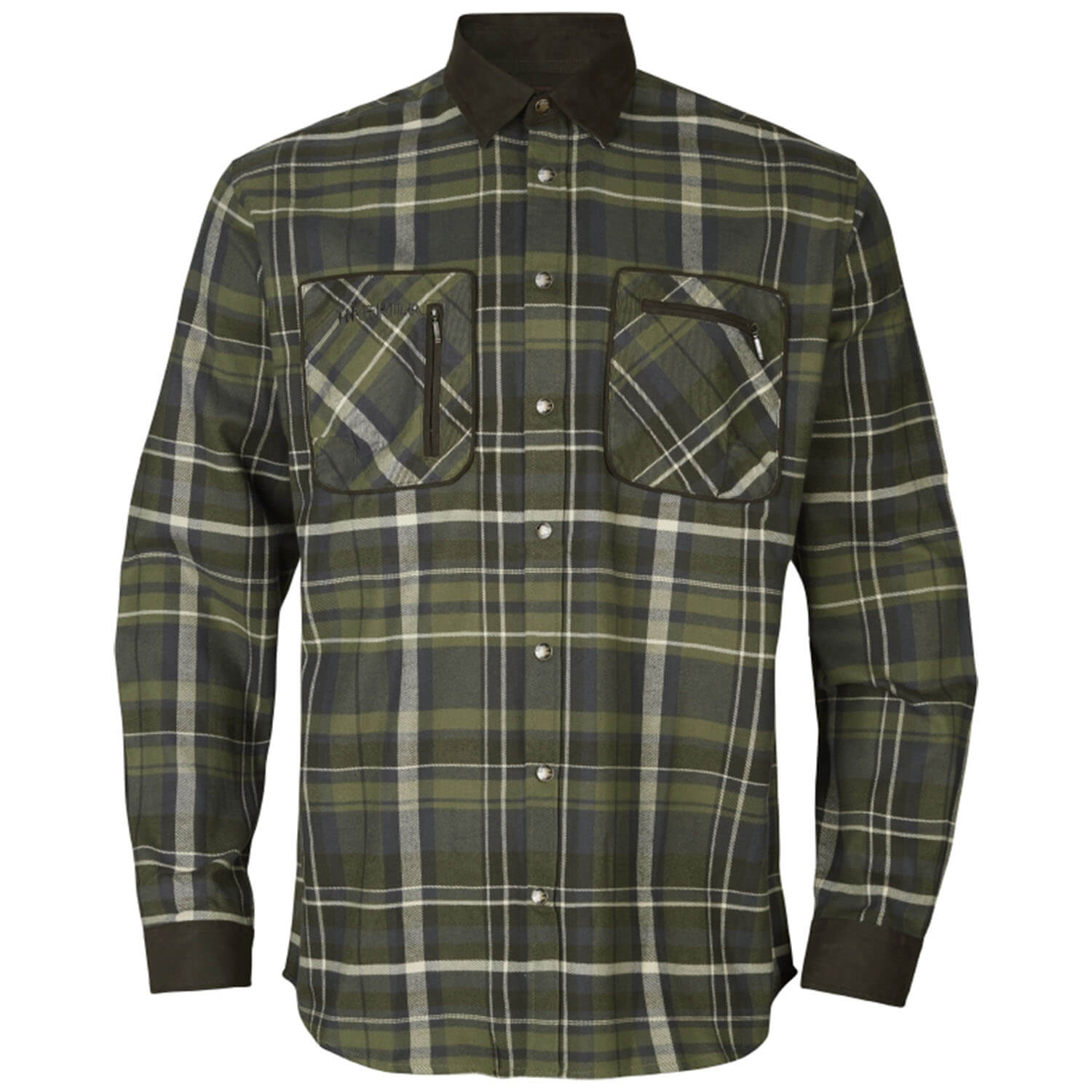  Härkila Camicia da caccia Pajala (Olive check) - Camicie da caccia