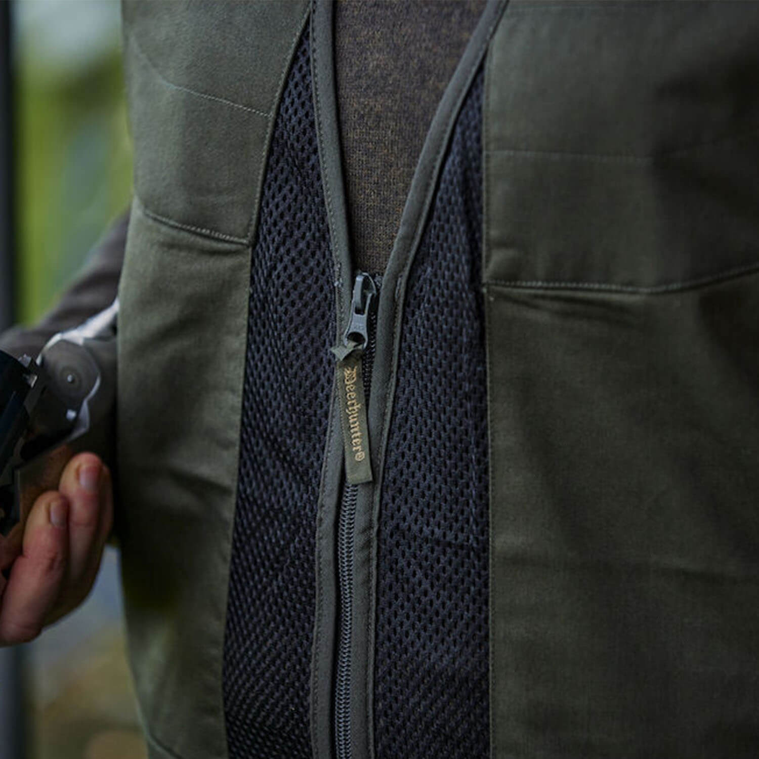  Deerhunter Gilet da tiro Atlas Mesh (legno)