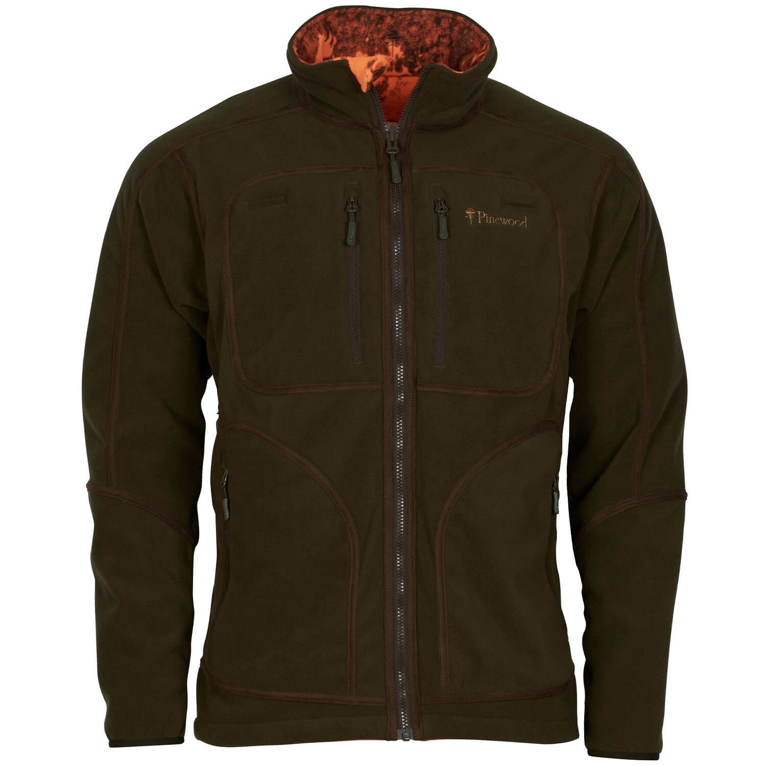  Pinewood Giacca reversibile Furudal (Strata Blaze/Brown)