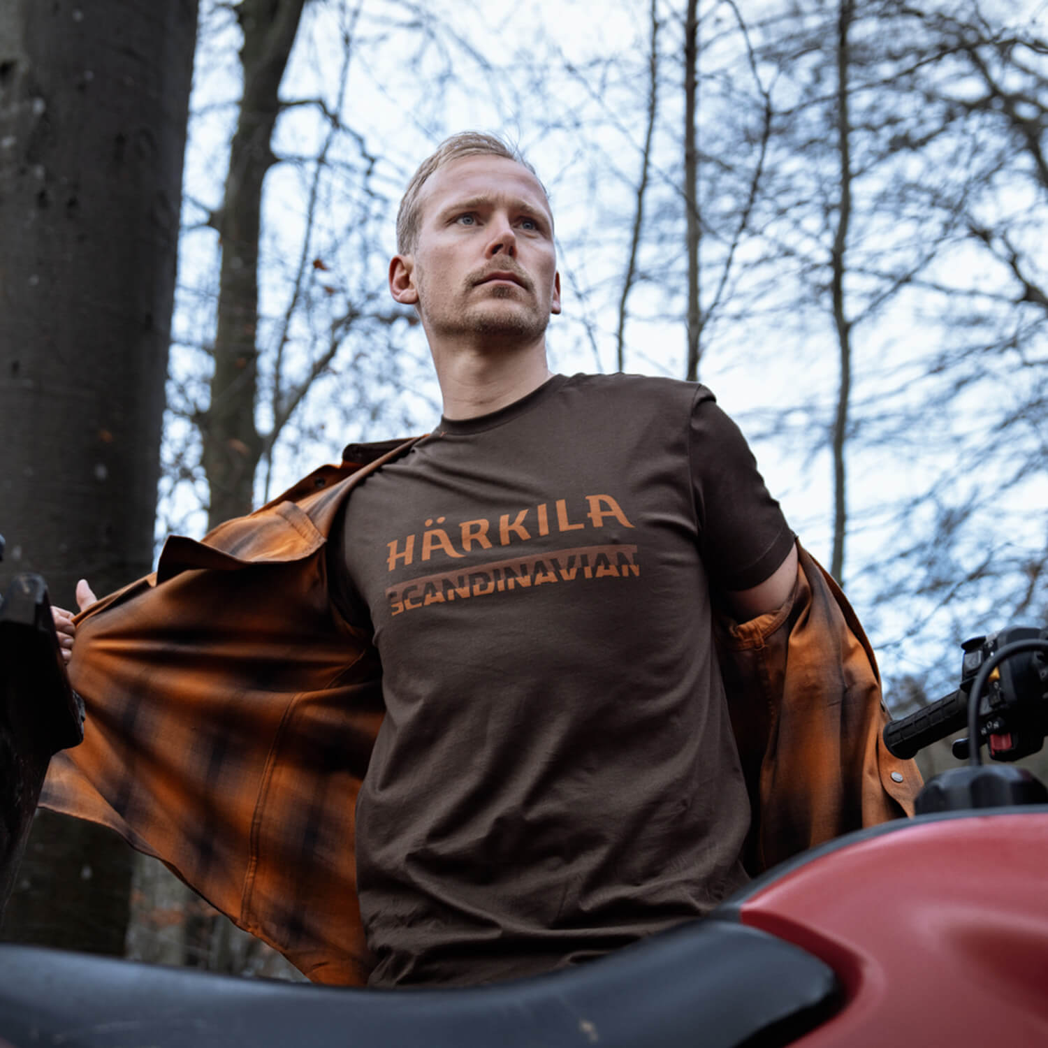 Härkila T-Shirt Scandinavian (Shadow Brown)