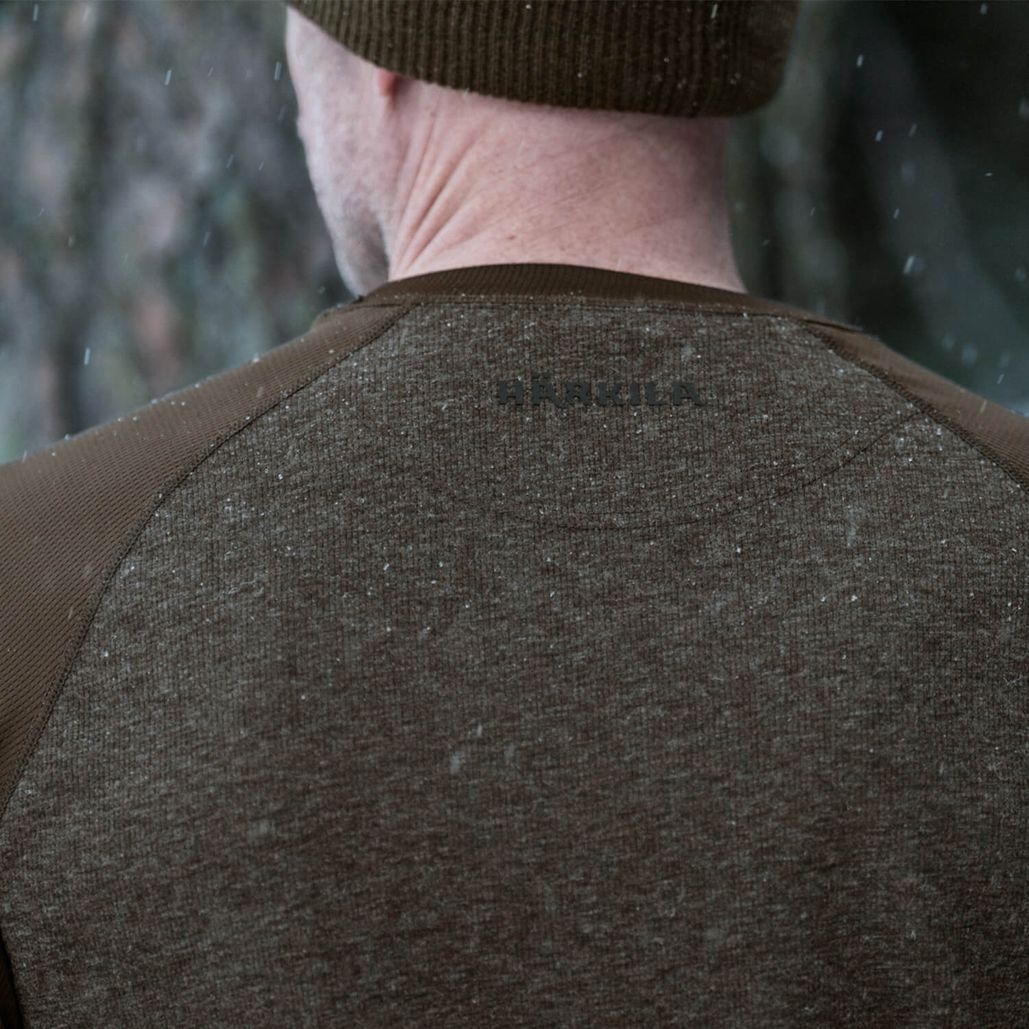 Härkila Langarmshirt Kodiak Cleverwool (Dark Hunting Green)