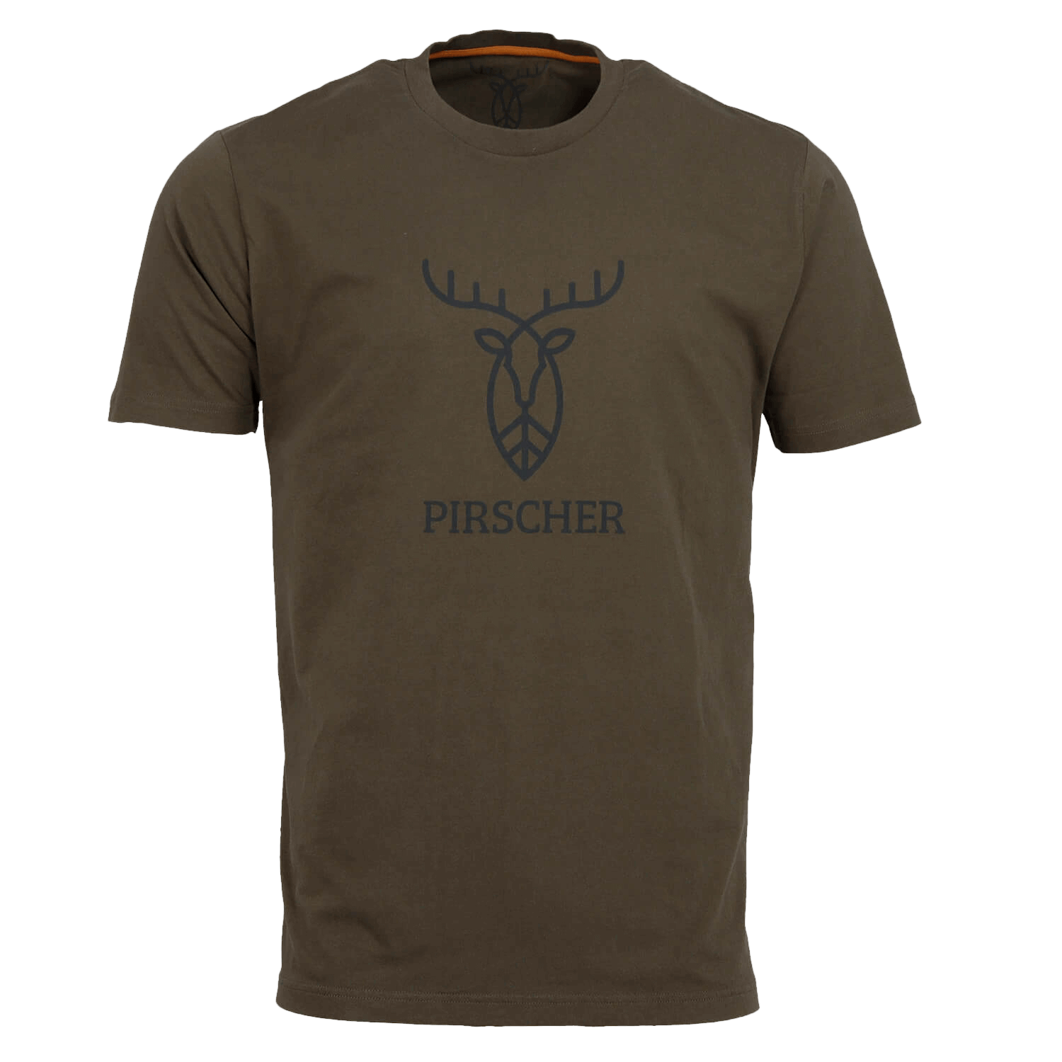  Pirscher Gear Logo della maglietta (marrone) - Camicie