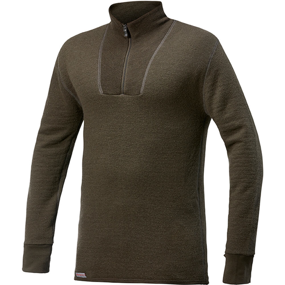  Woolpower Camicia dolcevita con zip 200 - Intima