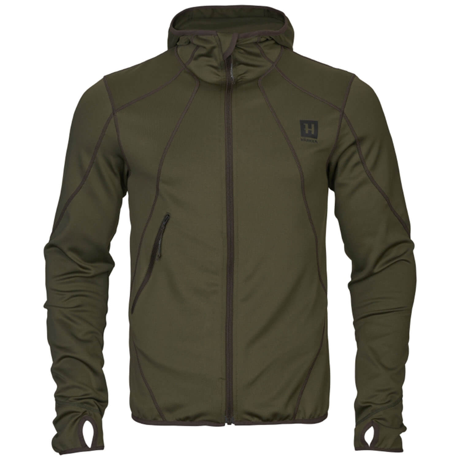  Härkila Giacca in pile Deer Stalker (Willow Green) - Abbigliamento da caccia