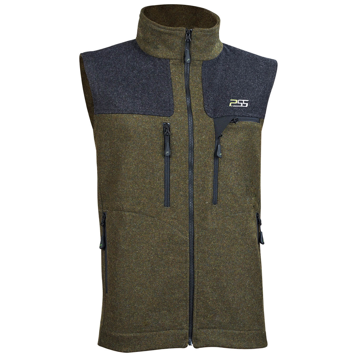 P.SS Gilet in loden X-treme (verde) - Gilet da caccia