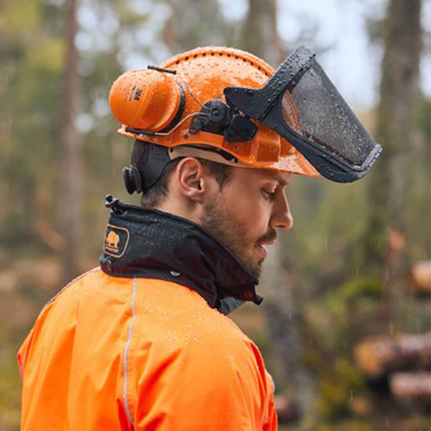 Casco Peltor per la protezione dell'udito e del viso G3000M