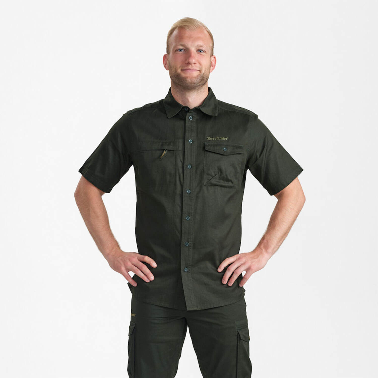  Deerhunter Camicia a maniche corte Atlas (Timber)