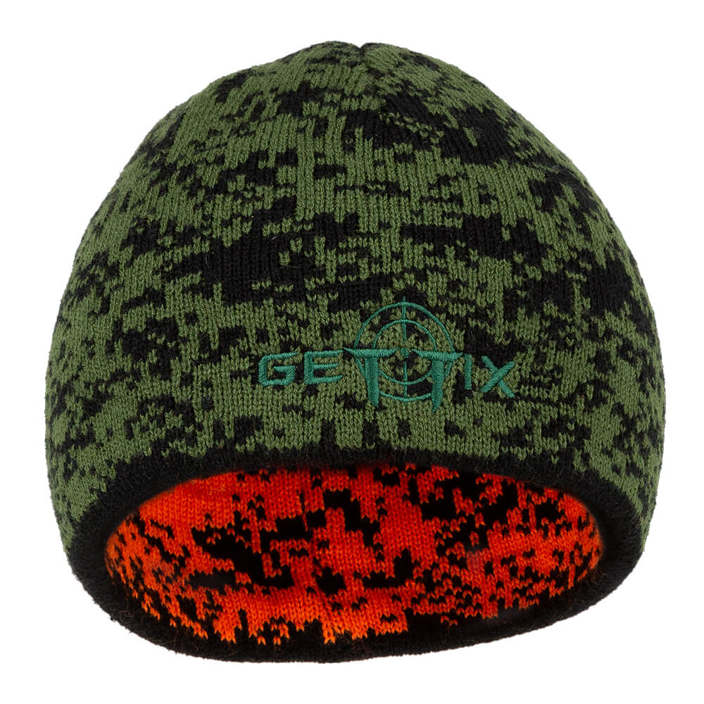  Gettix Cappello reversibile (mimetico verde/arancione) - Cappelli e berretti