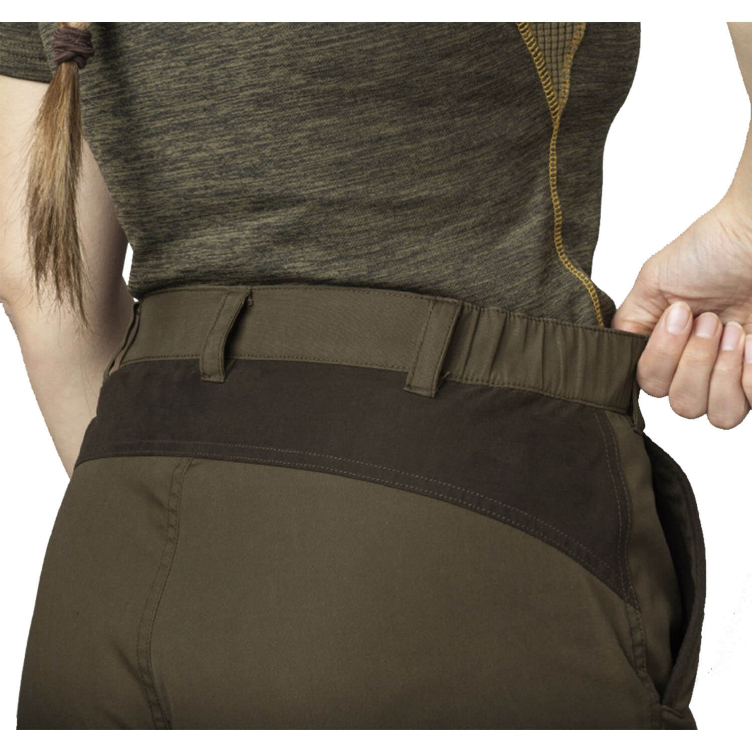  Seeland Pantaloni Key Point Kora da donna (verde pino/marrone)