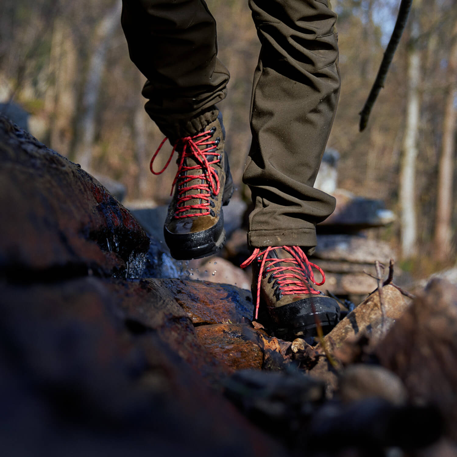 Härkila Jagdstiefel Saxnäs Mid GTX (Braun)