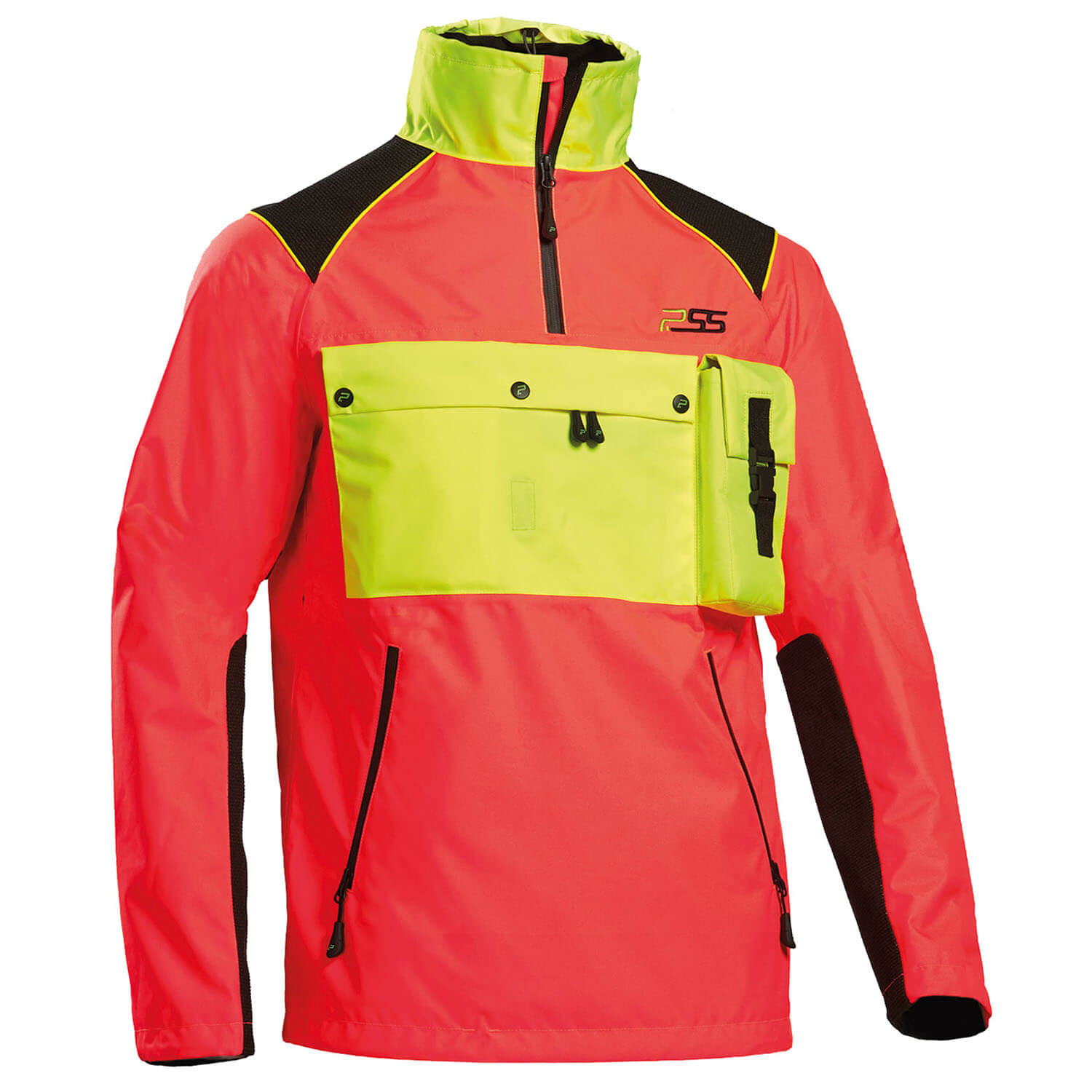  P.SS Giacca a vento da caccia X-treme Hybrid (rosso/giallo)