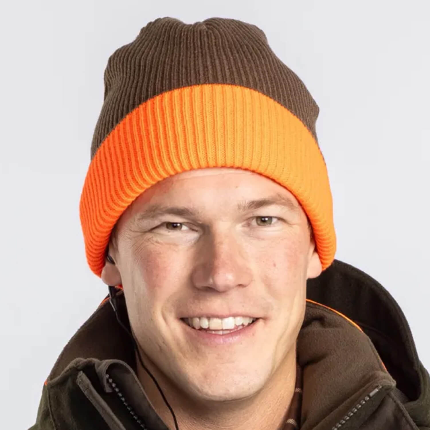 Pinewood Wendemütze Smaland Reversible (Moss Green/Orange)
