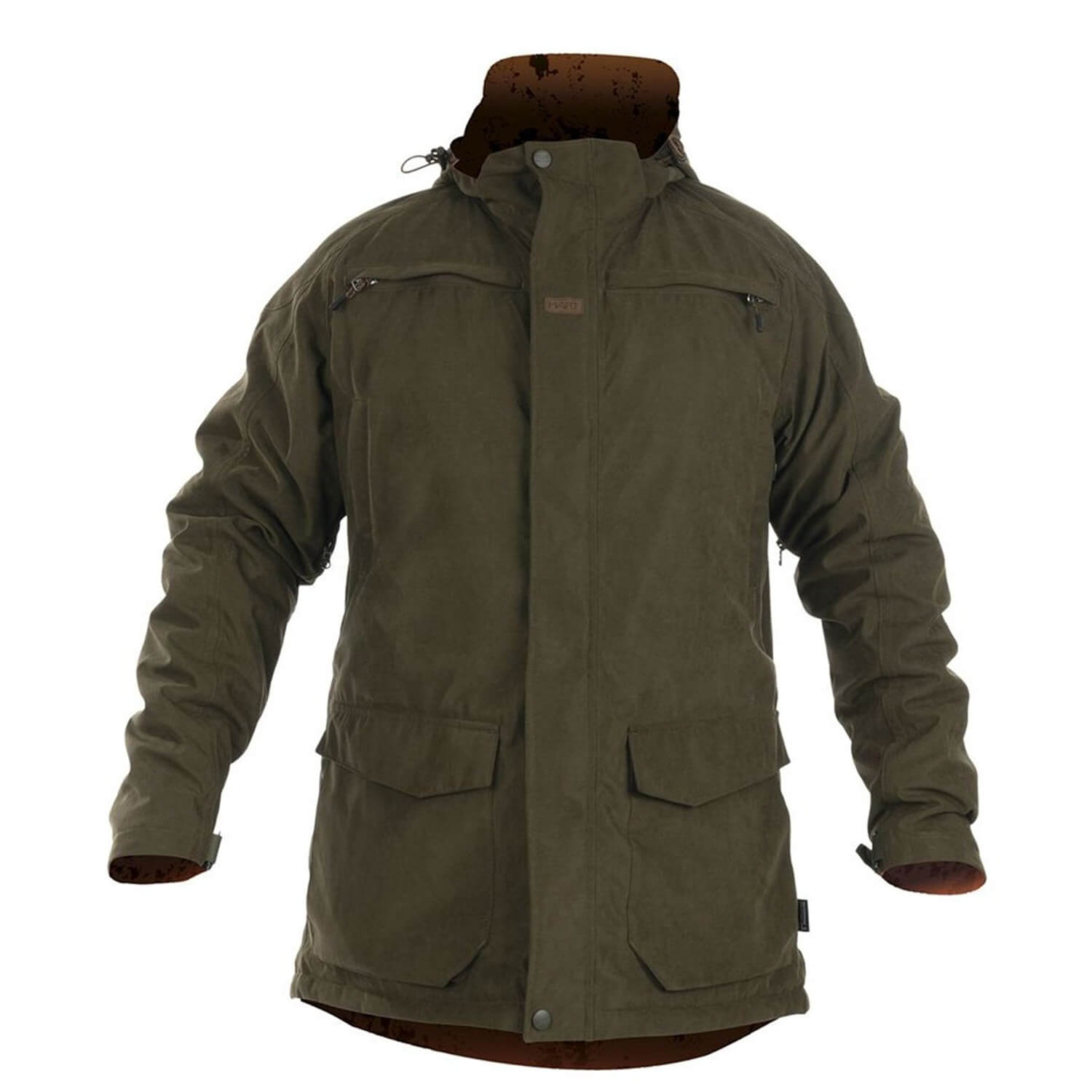 Hart Wende-Winterjacke Taunus 3R-J (Dark Olive/HV Camo)