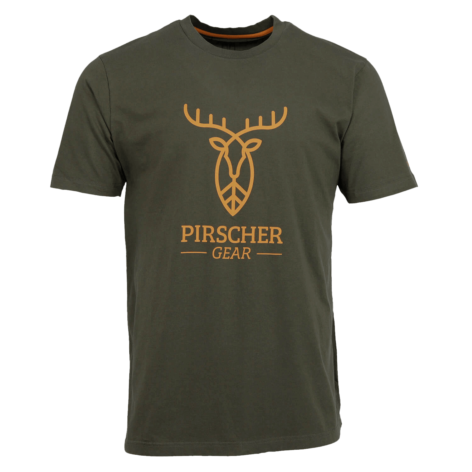  Pirscher Gear Maglietta con logo completo (verde) - Camicie