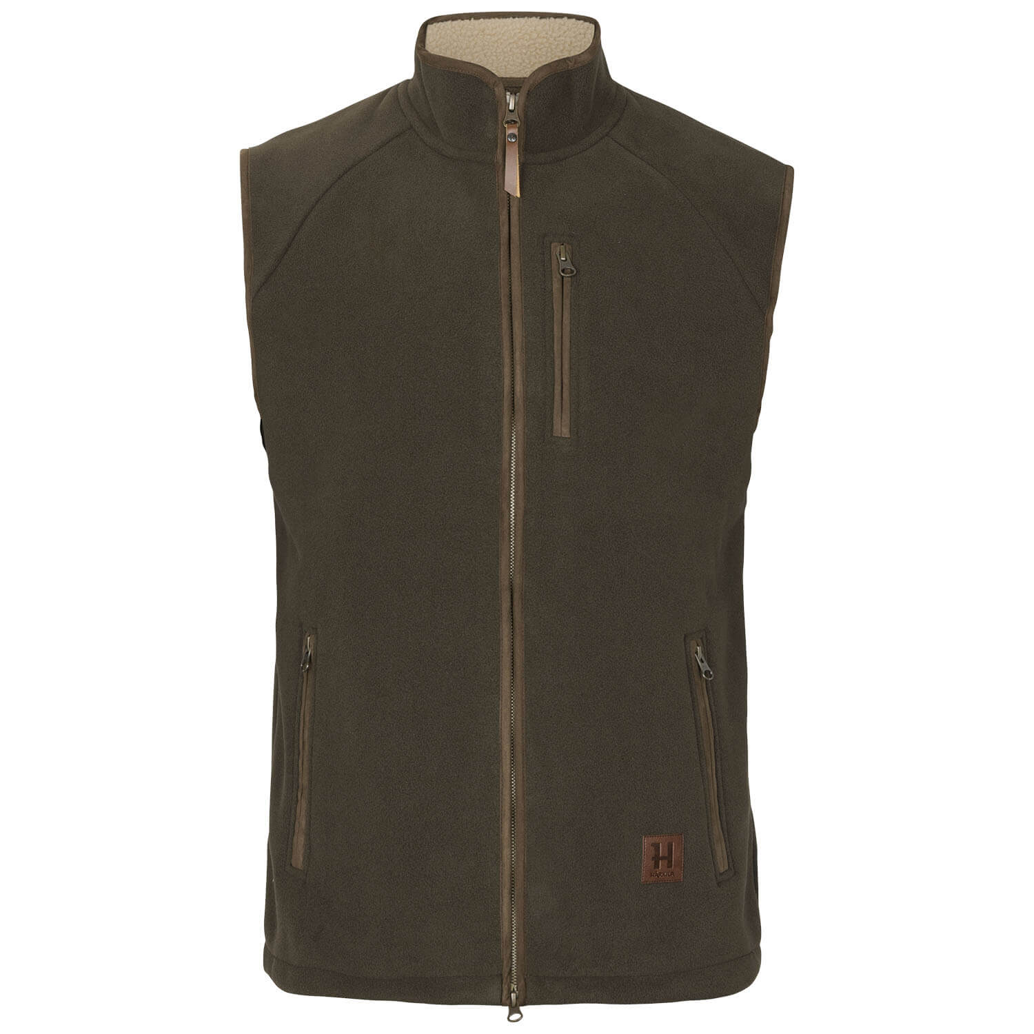  Härkila Gilet in pile Sandhem Sherpa (Willow Green)