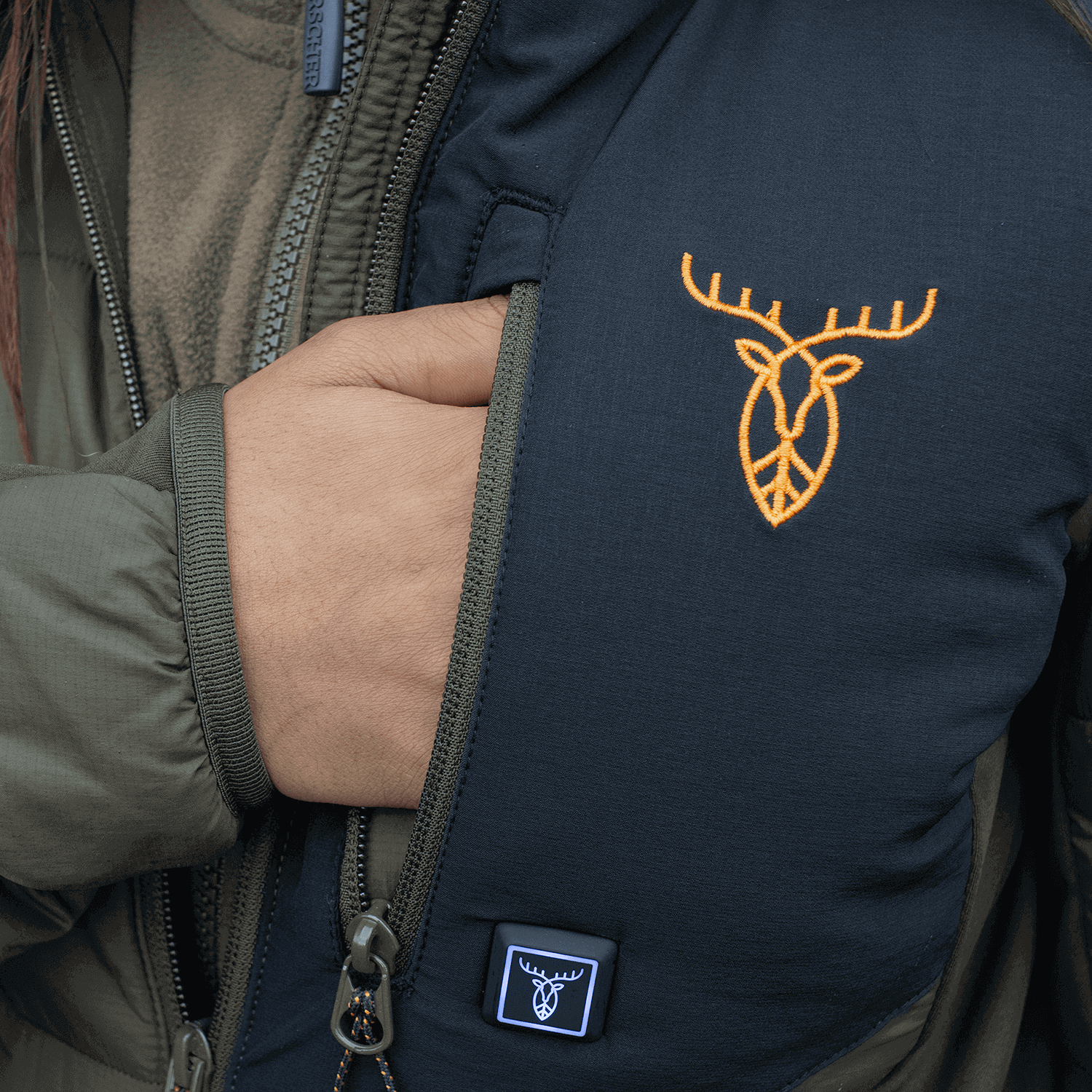  Pirscher Gear Giacca da riscaldamento da donna