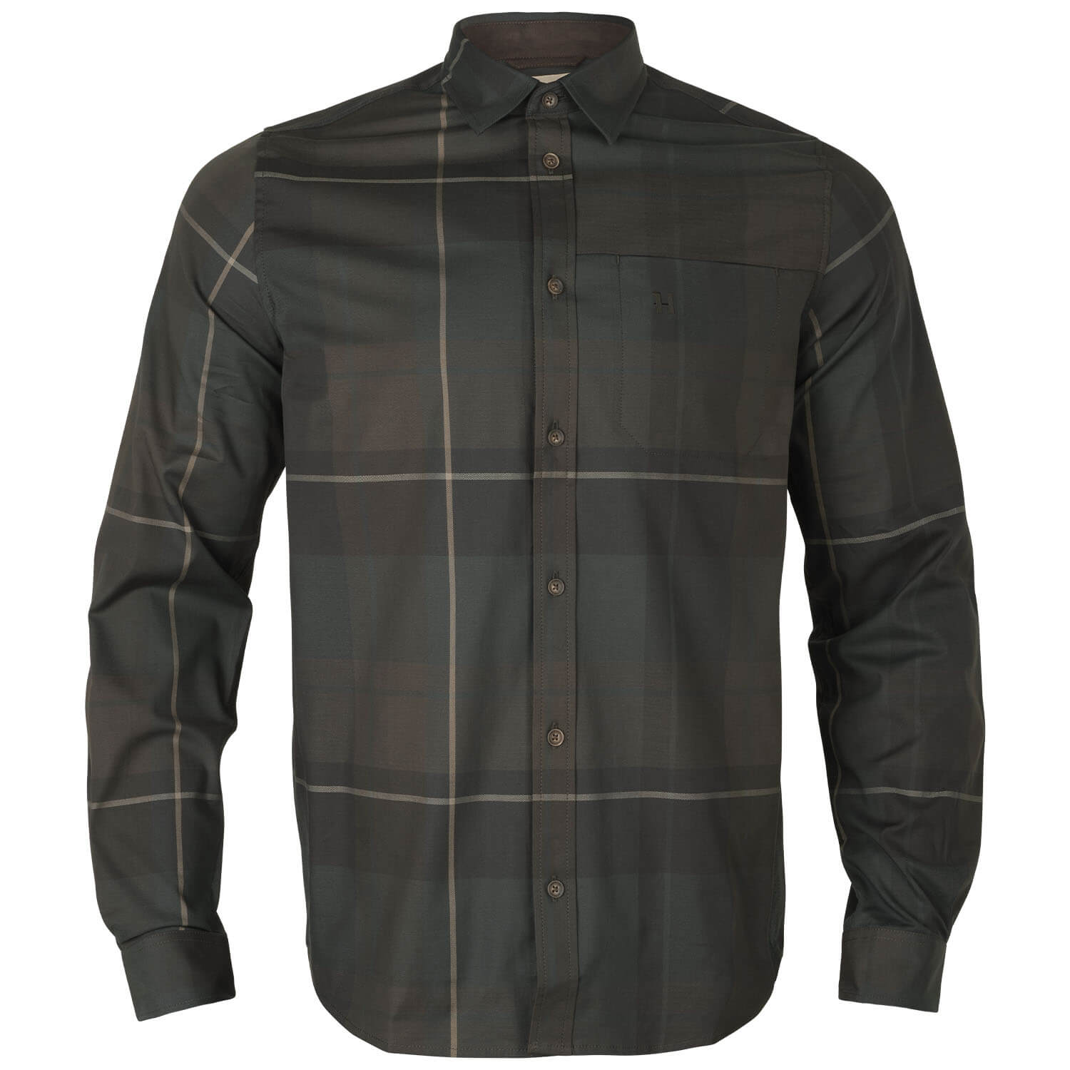  Härkila Camicia Akse (Shadow Brown Check) - Camicie da caccia