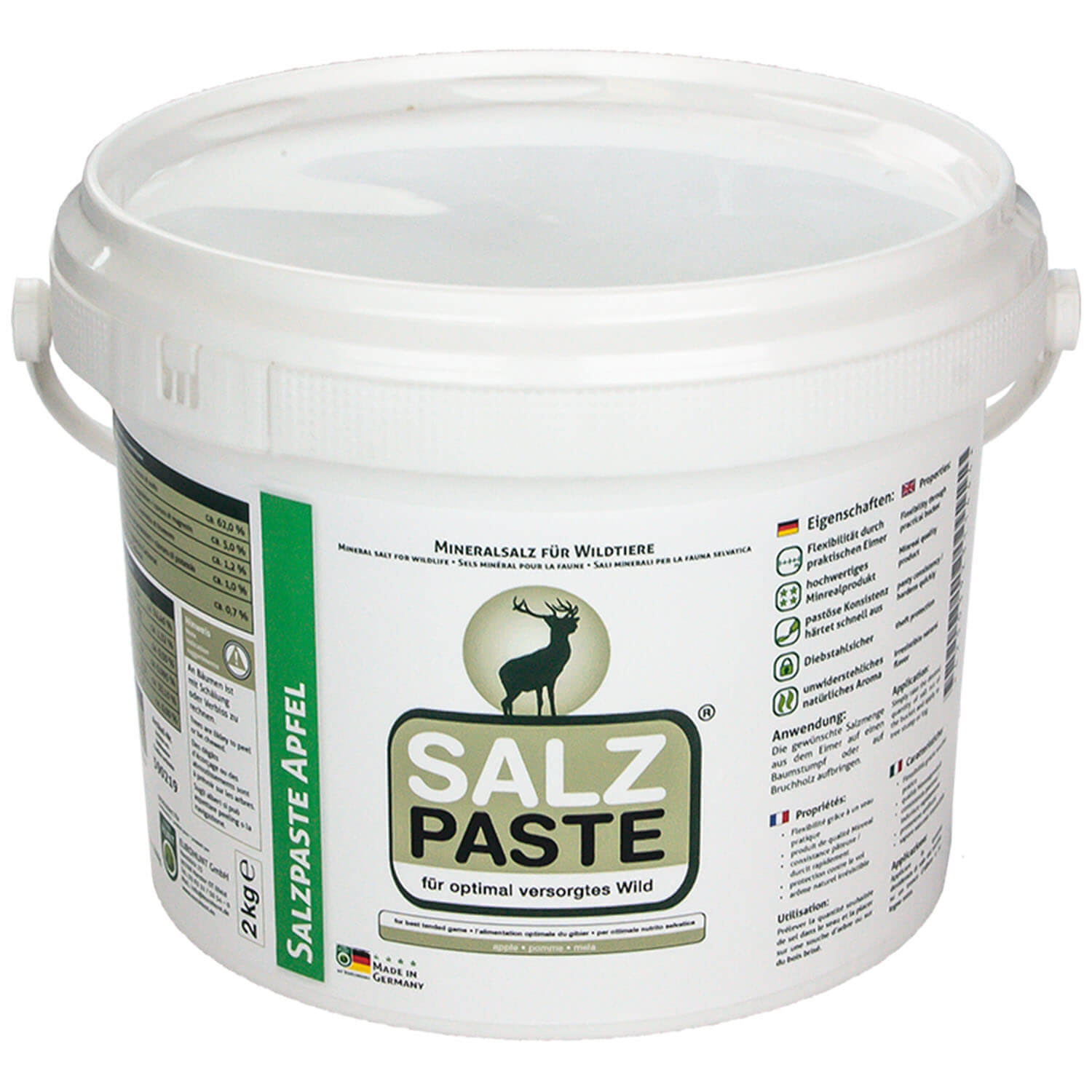 Pasta di sale 2kg secchio - Mela - Gestione del territorio