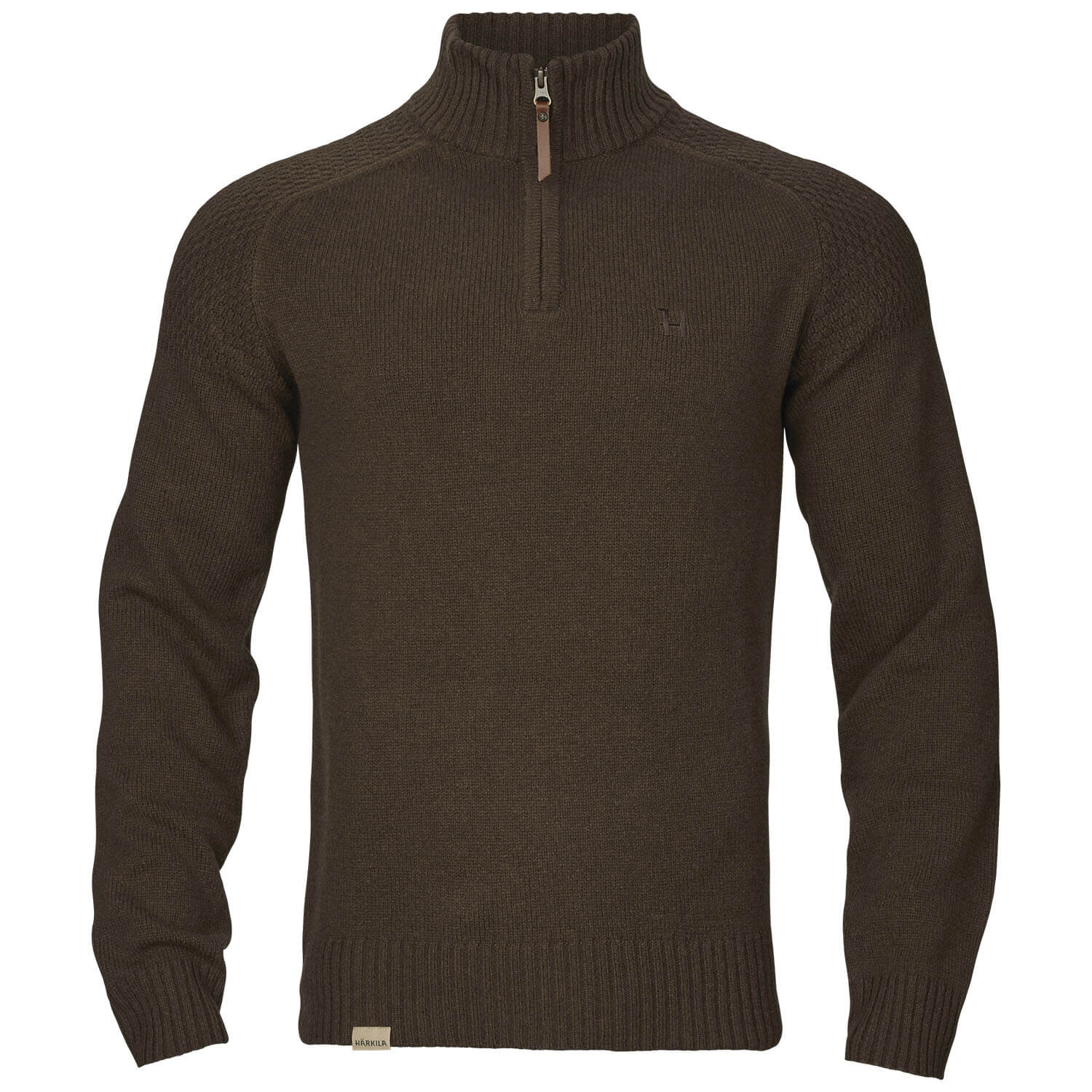  Härkila Maglia Vincent Merion Troyer (Marrone) - Magliette da caccia