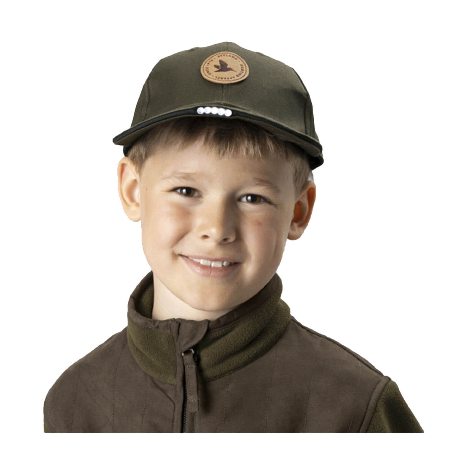  Seeland Cap Skarn LED Junior (verde pino)