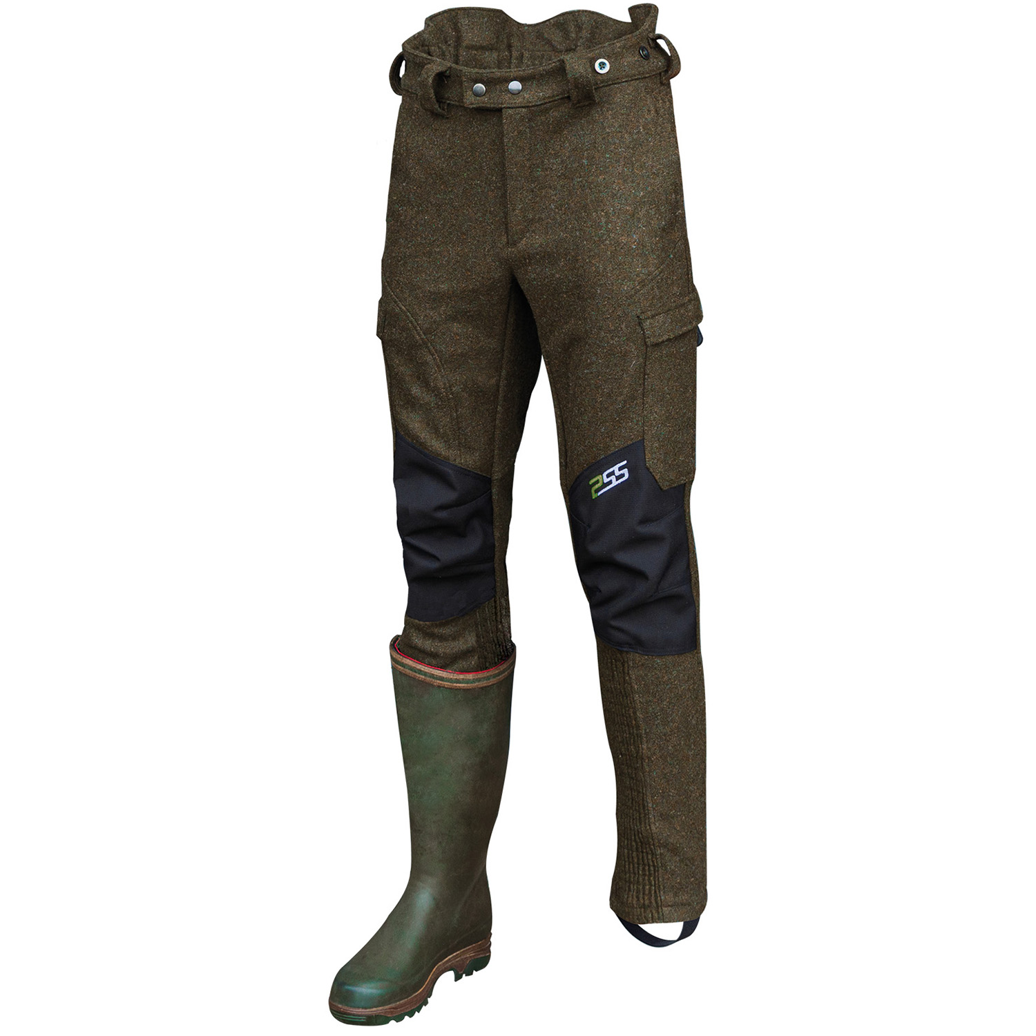  P.SS Pantaloni Loden X-treme (verdi) - Abbigliamento da caccia invernale