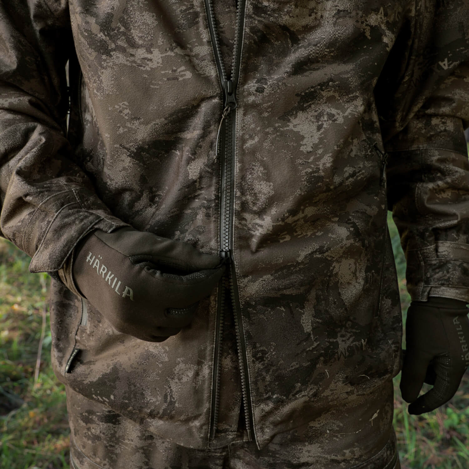 Härkila Jacke Forest Hunter Camo GTX (AXIS MSP Darkwood)