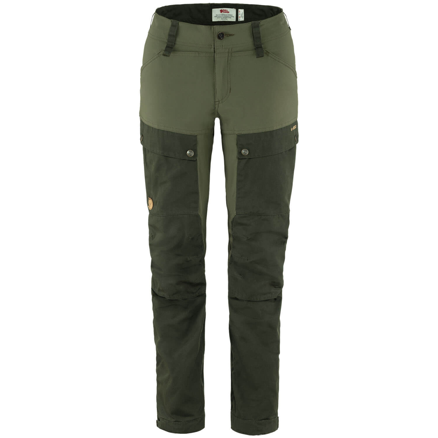  Fjällräven Pantaloni da caccia da donna Keb (Deep Forest/Laurel Green) - Abbigliamento caccia donna