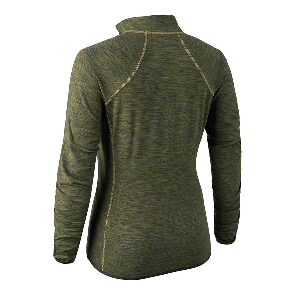  Deerhunter Lady Ins. Giacca in pile (verde melange)