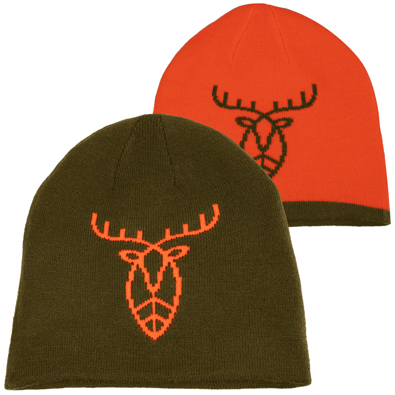  Pirscher Gear Cappello reversibile (verde/arancione) - Cappelli e berretti