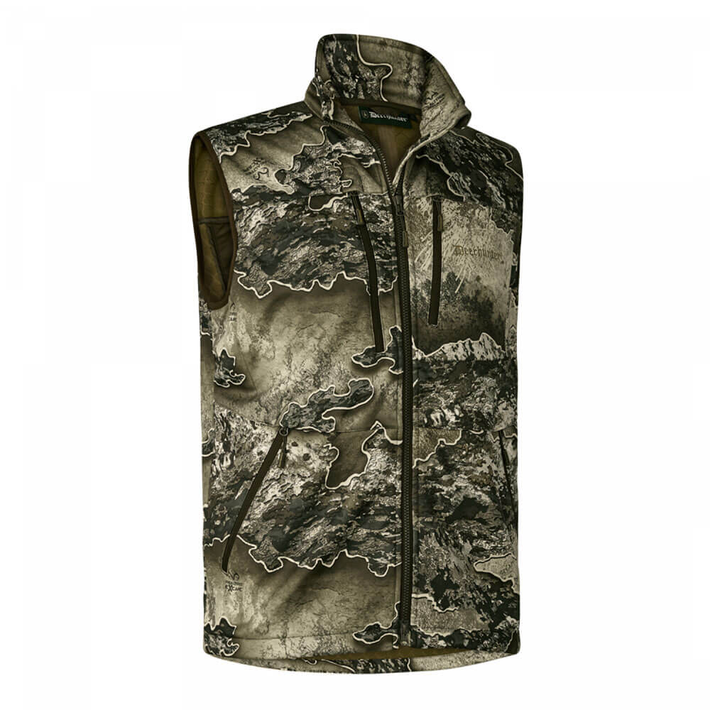  Deerhunter Gilet softshell Excape (Realtree Excape) - Gilet da caccia
