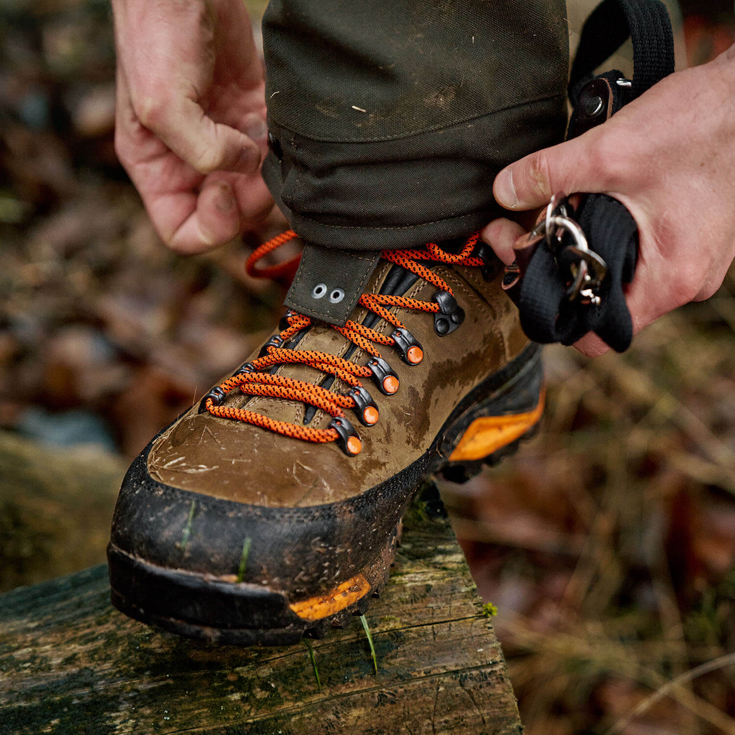  Härkila Stivali da caccia Saxnäs GTX (Mid Brown/Orange)