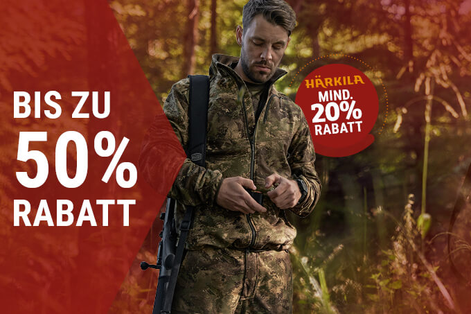 Flash-Sale: Mind. 20% Rabatt auf alles von Härkila