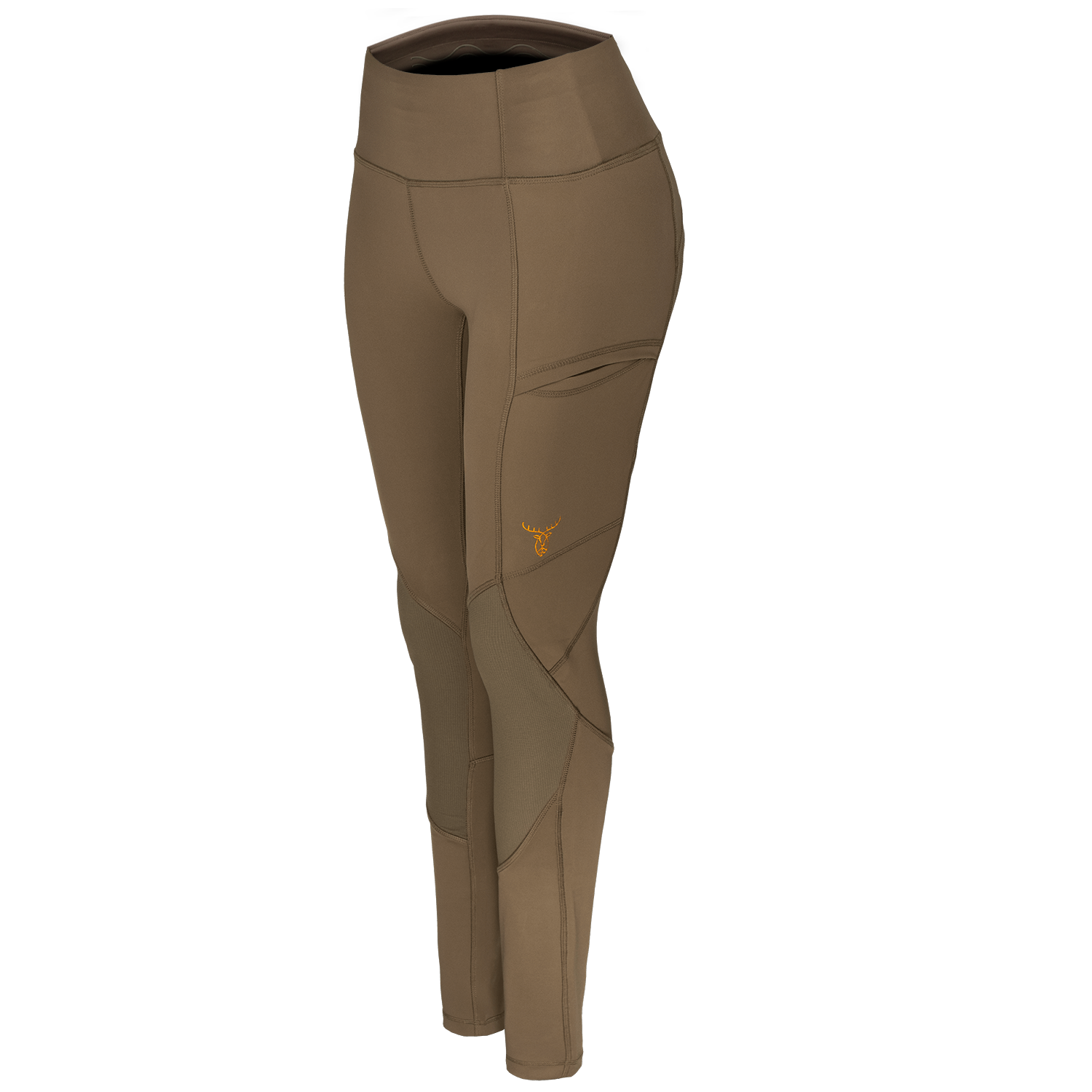 Pirscher Gear Leggings da donna (marrone/rinforzato)
