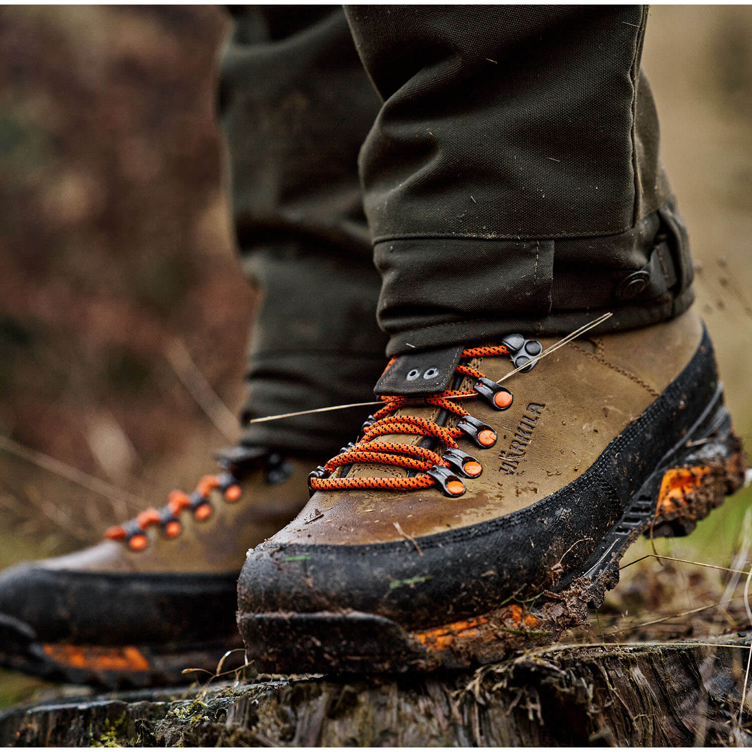  Härkila Stivali da caccia Saxnäs GTX (Mid Brown/Orange)