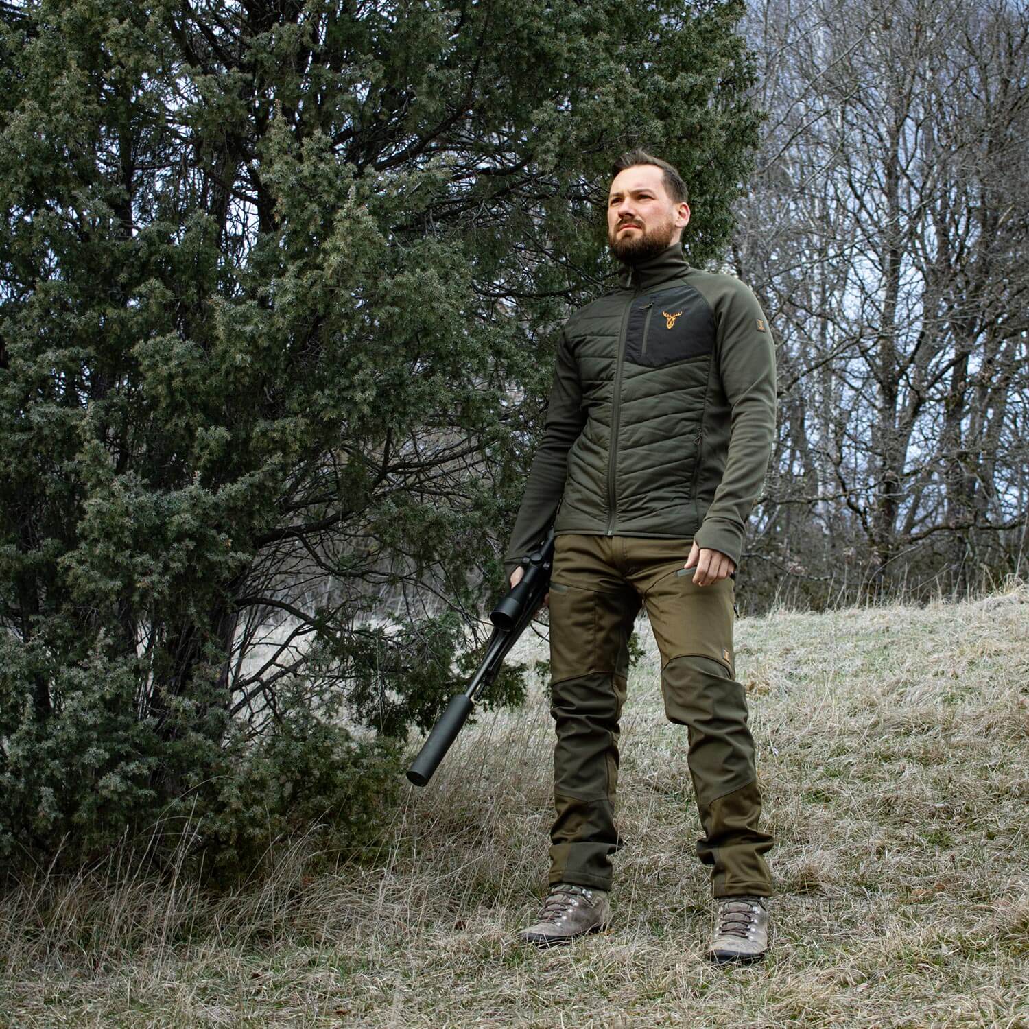  Pirscher Gear Giacca Hybrid-Fleece