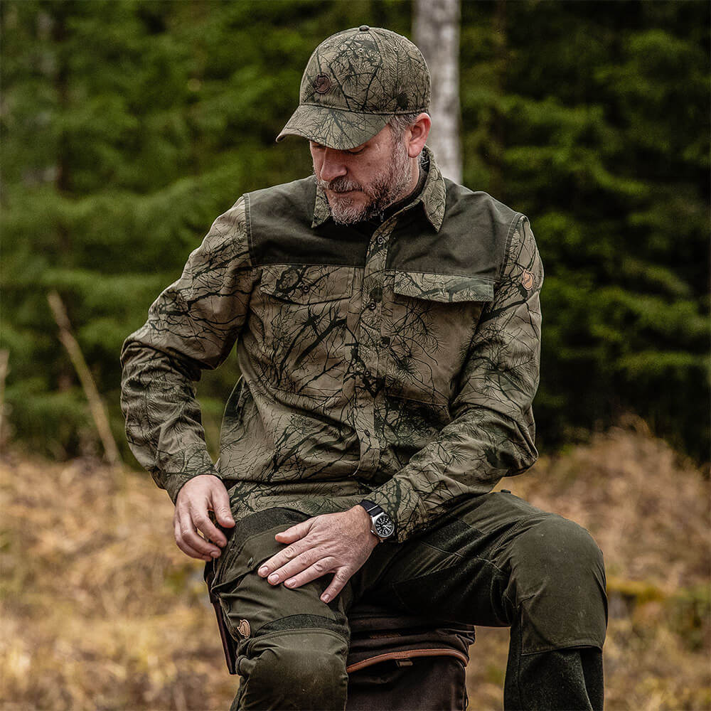  Fjällräven Cappello Lappland Camo (Verde)