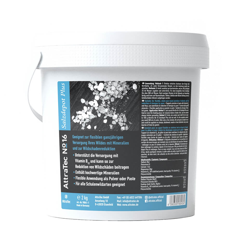  AttraTec No.16 Sale Depot Plus - 2 kg - Gestione del territorio