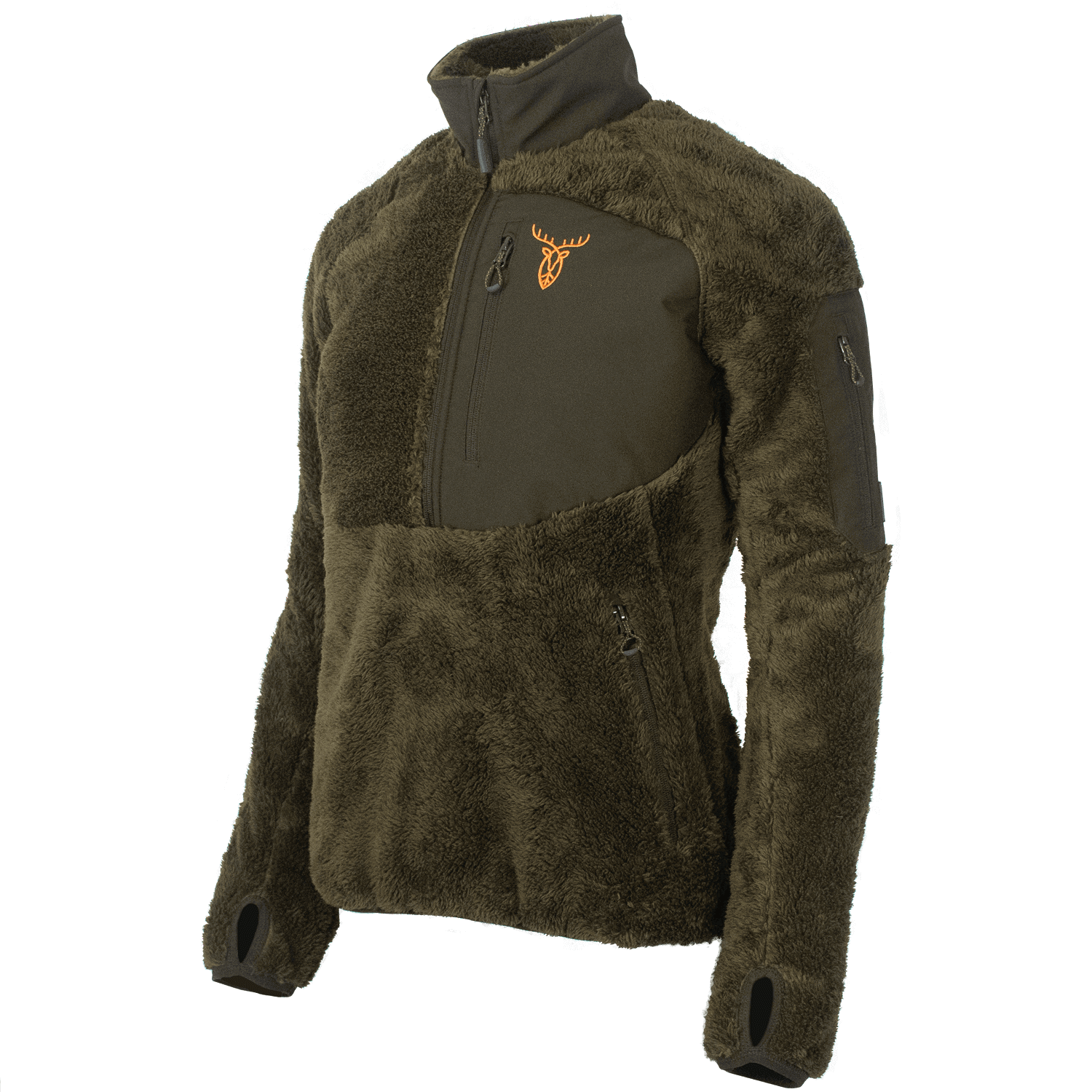  Pirscher Gear Maglione da equitazione Polar da donna - Tipi di caccia