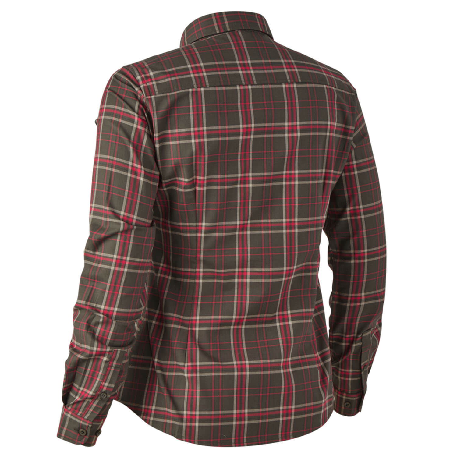  Deerhunter Camicia da caccia Lady Elena (a quadri verdi)