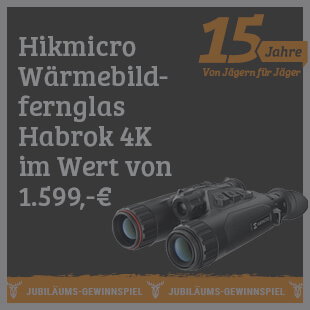 Jagd-Gewinnspiel Pirscher Shop Jubiläum