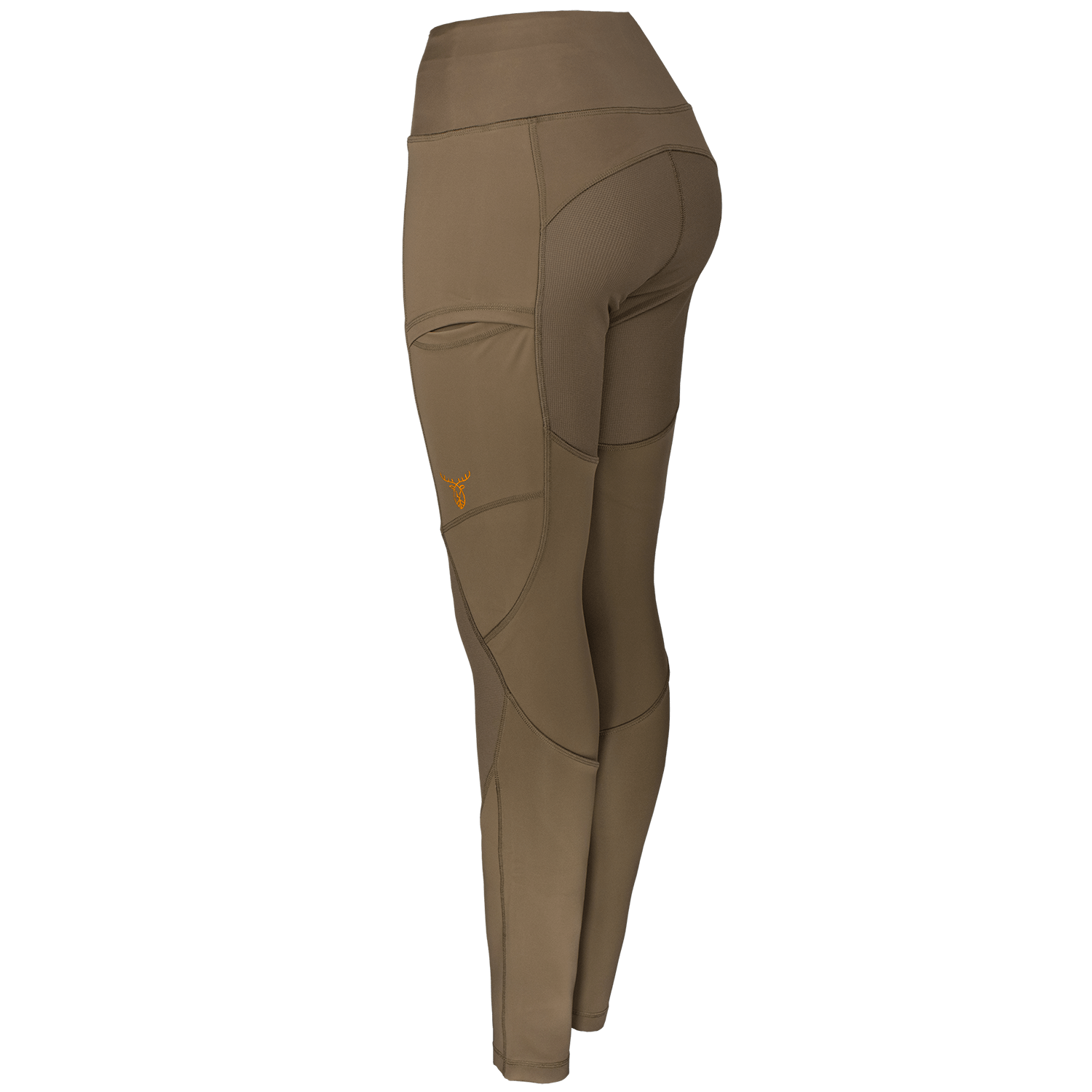  Pirscher Gear Leggings da donna (marrone/rinforzato)