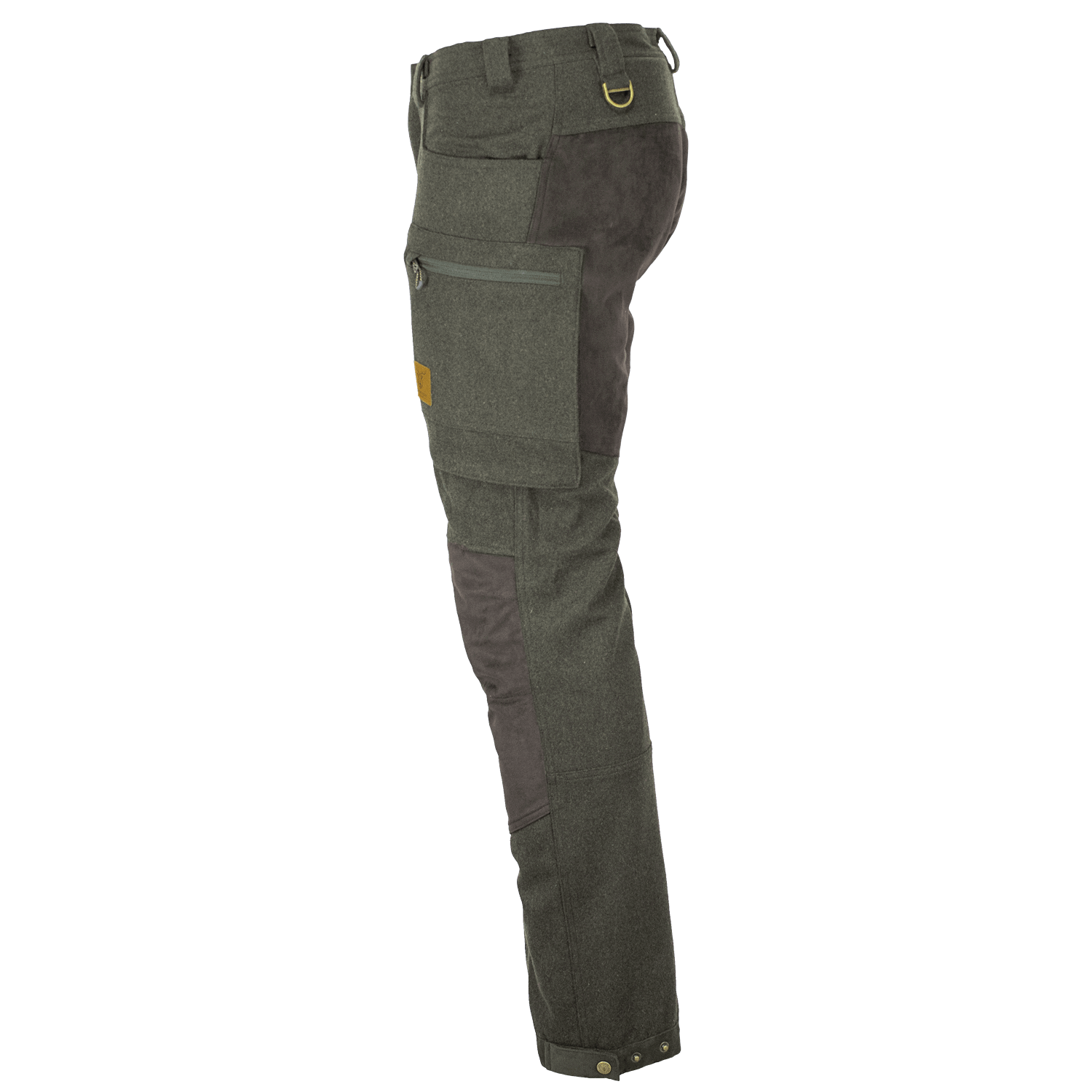  Pirscher Gear Summit Wool Pantaloni in loden